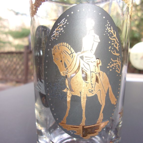 Vintage Libbey Andrew Jackson /Perry's Flagship Glass from 1960s - Picture 2 of 10